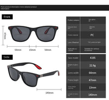 Lade das Bild in den Galerie-Viewer, Sunglasses sun Shades Polarized Plated Real Film UV Protection Foreign Trade Sports Driving unisex
