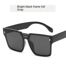 Load image into Gallery viewer, Sunglasses sun Shades Large Frame One Piece Mirror for Couples Personalized Hip Hop Street UV Protection unisex
