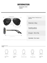 Lade das Bild in den Galerie-Viewer, Sunglasses sun Shades Polarized Men's Driving and Fishing Special Fashion UV Proof Toad unisex
