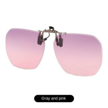 Load image into Gallery viewer, Sunglasses sun Shades Polarized Clip Fashion Trend Street Snap Driving Night Vision Siamese unisex
