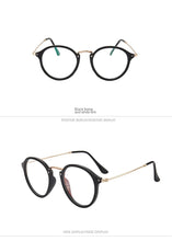 Lade das Bild in den Galerie-Viewer, Sunglasses sun Shades Metal round Face Retro Drivers' Personality Fashion unisex
