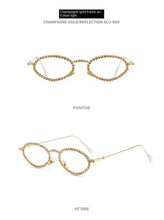 Lade das Bild in den Galerie-Viewer, Sunglasses sun Shades Personality Fashion Women's High Grade Diamond Embedded Hip Hop Anti Blue Light unisex
