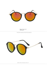 Lade das Bild in den Galerie-Viewer, Sunglasses sun Shades Metal round Face Retro Drivers' Personality Fashion unisex

