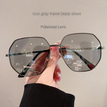 Lade das Bild in den Galerie-Viewer, Sunglasses sun Shades Fashion Polygon Metal Men and Women plus Sized Blue Street Shooting Travel unisex
