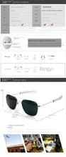 Lade das Bild in den Galerie-Viewer, Bayonet Straight Leg Sunglasses Anti-Fall Tempered Glass Inner Coating Sunglasses Drivers Glasses for Driving

