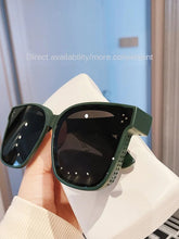 Load image into Gallery viewer, Sunglasses sun Shades Summer Protection Polarized Mitin Korean Style High Sense Square Set of Special for Drivers unisex
