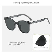 Load image into Gallery viewer, Sunglasses sun Shades Foldable and Portable Women's Outdoor UV Proof Fashion Street Shooting Eye Shadow unisex
