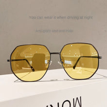 Lade das Bild in den Galerie-Viewer, Sunglasses sun Shades Fashion Polygon Metal Men and Women plus Sized Blue Street Shooting Travel unisex
