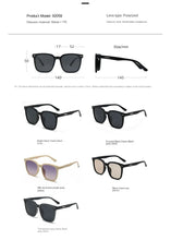 Lade das Bild in den Galerie-Viewer, Sunglasses sun Shades Square Mesh Fashion Large Rim Polarized Simple Korean Style Advanced Sense unisex
