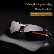 Load image into Gallery viewer, Sunglasses sun Shades Polarized Men's Day and Night Driving Color Changing Cycling Fishing Anti Glare unisex
