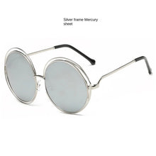 Load image into Gallery viewer, Sunglasses sun Shades Large Rim round Frame Women's Real Film Plain unisex

