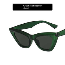 Load image into Gallery viewer, Sunglasses sun Shades Triangle Cat Eye Vintage Women's UV Protection unisex
