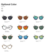Lade das Bild in den Galerie-Viewer, Sunglasses sun Shades Metal round Face Retro Drivers' Personality Fashion unisex
