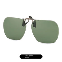 Load image into Gallery viewer, Sunglasses sun Shades Polarized Clip Fashion Trend Street Snap Driving Night Vision Siamese unisex
