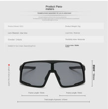 Load image into Gallery viewer, Sunglasses sun Shades Men's and Women's Outdoor Cycling Athletic Bicycle Eye Protection Large Rim unisex
