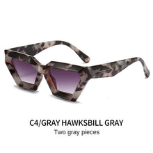 Load image into Gallery viewer, Sunglasses sun Shades Thick Frame Polygonal Personality Fashion Diamond Protection unisex
