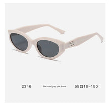 Lade das Bild in den Galerie-Viewer, Sunglasses sun Shades Retro Cats' Eye Women's High Grade Narrow Frame Tide UV Proof unisex
