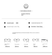 Lade das Bild in den Galerie-Viewer, Sunglasses sun Shades Trendy UV Protection Face without Makeup Fashionable Korean Style Big Face unisex
