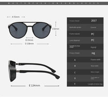 Lade das Bild in den Galerie-Viewer, Sunglasses sun Shades Double Beam Men's and Women's Fashion Punk unisex
