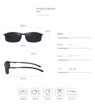 Load image into Gallery viewer, Sunglasses sun Shades Men's Polarized Metal Frame Cycling and Driving Travel Exercise unisex
