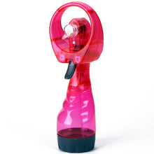 Load image into Gallery viewer, Summer Handheld Cooling Water Spray Mist Fan With Spray Bottle Desk Humidification Cartoon Handheld
