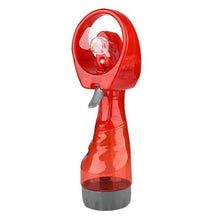 Load image into Gallery viewer, Summer Handheld Cooling Water Spray Mist Fan With Spray Bottle Desk Humidification Cartoon Handheld
