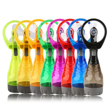 Load image into Gallery viewer, Summer Handheld Cooling Water Spray Mist Fan With Spray Bottle Desk Humidification Cartoon Handheld
