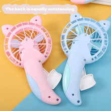 Load image into Gallery viewer, Summer Mini Cooling Air Conditioner Hand Pressed Small Fan Dormitory Student Mini Portable Handheld
