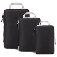 Load image into Gallery viewer, Travel Compressible Packing Cubes Foldable Waterproof Storage Bag Travel Suitcase Nylon Portable With Handbag Luggage Organizer
