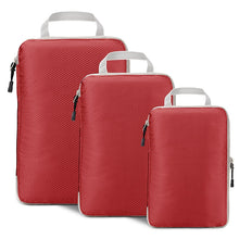 Load image into Gallery viewer, Travel Compressible Packing Cubes Foldable Waterproof Storage Bag Travel Suitcase Nylon Portable With Handbag Luggage Organizer
