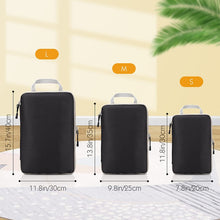 Load image into Gallery viewer, Travel Compressible Packing Cubes Foldable Waterproof Storage Bag Travel Suitcase Nylon Portable With Handbag Luggage Organizer
