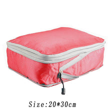 Load image into Gallery viewer, Travel Luggage Organizer Compression Packing Cubes for Carry on Luggage Large Capacity Suitcase Bags Set Waterproof Storage Bags
