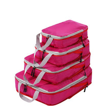 Load image into Gallery viewer, Travel Storage Bag Compressible Packing Cubes Foldable Waterproof Travel Suitcase Nylon Portable with Handbag Luggage Organizer
