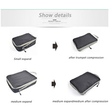 Load image into Gallery viewer, Travel Storage Bag Compressible Packing Cubes Nylon Portable With Handbag Luggage Organizer Foldable Waterproof Travel Suitcase
