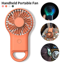 Lade das Bild in den Galerie-Viewer, USB Mini Wind Power Handheld Fan Ultra-quiet And Convenient Fan High Quality Portable Student Office
