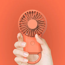 Lade das Bild in den Galerie-Viewer, USB Mini Wind Power Handheld Fan Ultra-quiet And Convenient Fan High Quality Portable Student Office
