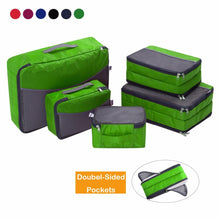 Load image into Gallery viewer, Ufine 5pcs Travel Luggage Organizer-Double Sided Carryon Lightweight Packing Cubes Storage Bags
