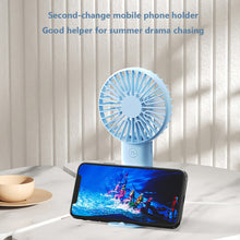 Lade das Bild in den Galerie-Viewer, Usb Mini Wind Power Handheld Fan3 Speed Adjustment Convenient And Ultra-quiet High Quality Summer Co
