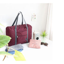 Lade das Bild in den Galerie-Viewer, Waterproof Travel Bag Foldable Duffle Bag Organizer Large Capacity Packing Cubes Portable Luggage Bag Travel Accessories
