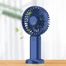 Lade das Bild in den Galerie-Viewer, Xiaomi 2023 New Fan Portable Handheld Fold Office Desktop Multifunctional Folding Double Battery Ele
