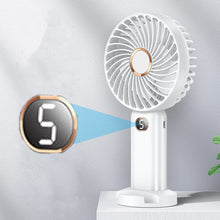 Lade das Bild in den Galerie-Viewer, Xiaomi 2023 New Fan Portable Handheld Fold Office Desktop Multifunctional Folding Double Battery Ele
