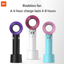 Lade das Bild in den Galerie-Viewer, Xiaomi Mini Portable Fan USB Rech Mini Portable Fan USB Rechargeable Night Light Cooling Handheld Fa
