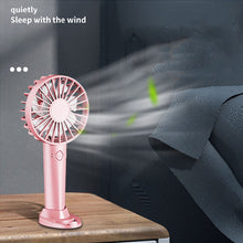 Load image into Gallery viewer, Xioami USB Mini Strong Wind Handheld Fan Portable and Quiet Rechargeable Hand Fan for Student Office
