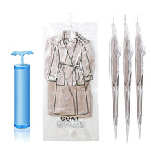 Load image into Gallery viewer, Hanging Vacuum Storage Bags for Clothes,Space Saver Bags Seal Storage Bag Clothing Bags for Closet Organizer Compressed Bag
