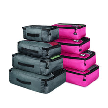 Lade das Bild in den Galerie-Viewer, Soperwillton Travel Packing Cubes Totes Travel Bags Set 4 Pieces 8 Pieces Travel Luggage Bag Organizer Cube Bag Packing Clothing
