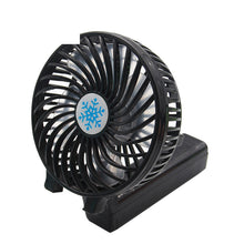 Load image into Gallery viewer, Mini Portable Handheld Fan USB Charging Foldable 3 Speed Adjustable Outdoor Portable Air Conditioner
