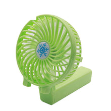 Load image into Gallery viewer, Mini Portable Handheld Fan USB Charging Foldable 3 Speed Adjustable Outdoor Portable Air Conditioner
