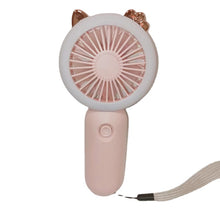 Lade das Bild in den Galerie-Viewer, Handheld Pocket Fans USB Charging Lazy Fan Desktop Mini Fan Portable Dormitory Home Gift Student Out
