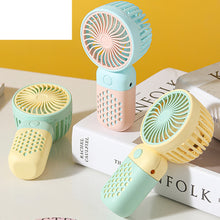Lade das Bild in den Galerie-Viewer, Handheld Mini Fans USB Rechargeable Small Electric Fan Student Pocket Portable Fan Mini portable Air
