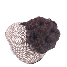 Load image into Gallery viewer, Women&#39;s Wig 2/4/6/7/9 Flower Grip Hair Bag Synthetic Hair Comb W136
